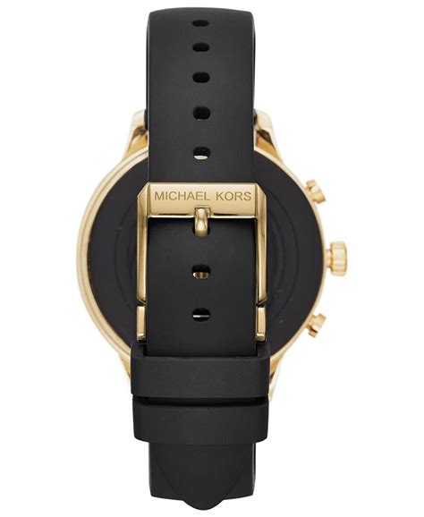 Michael Kors Access Gen 4 Runway Silicone Strap .